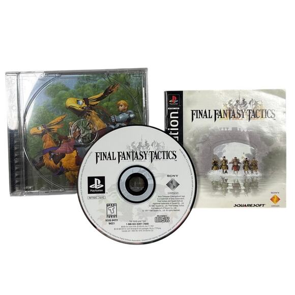 Final Fantasy Tactics (PlayStation 1) CIB - Picture 1 of 7